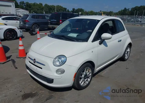 2015 Fiat 500 Pop из США, поврежденный, VIN 3C3CFFARXFT623962